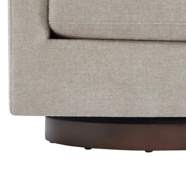 5612f595066a48f2981cc38590f6fdab Upholstered Swivel Barrel Chair