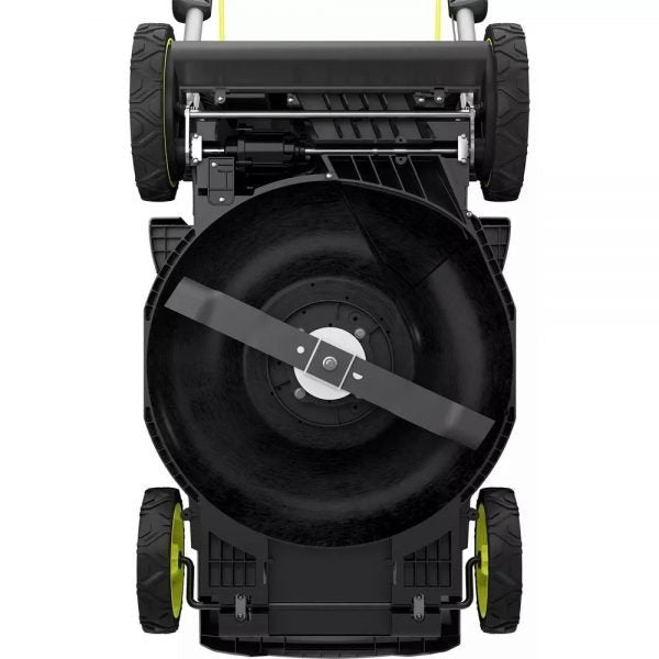 562851d864634356be5125612c809b87 40V Brushless 20 in. Walk Behind Self Propelled Mower String Trimmer Leaf Blower with (2) Batteries and (2) Chargers