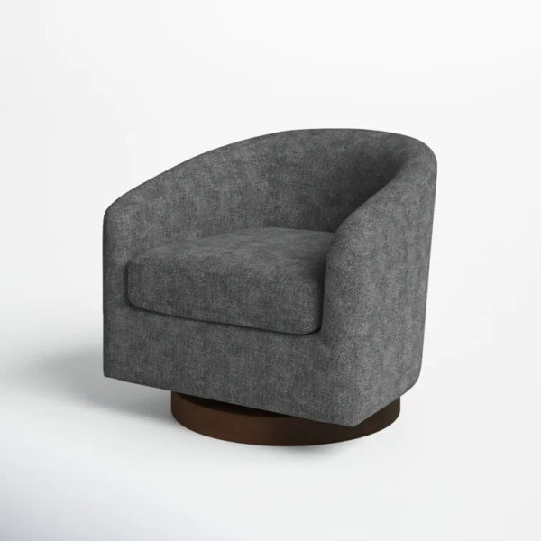 56629098b565408389691a37b1e10a06 Upholstered Swivel Barrel Chair
