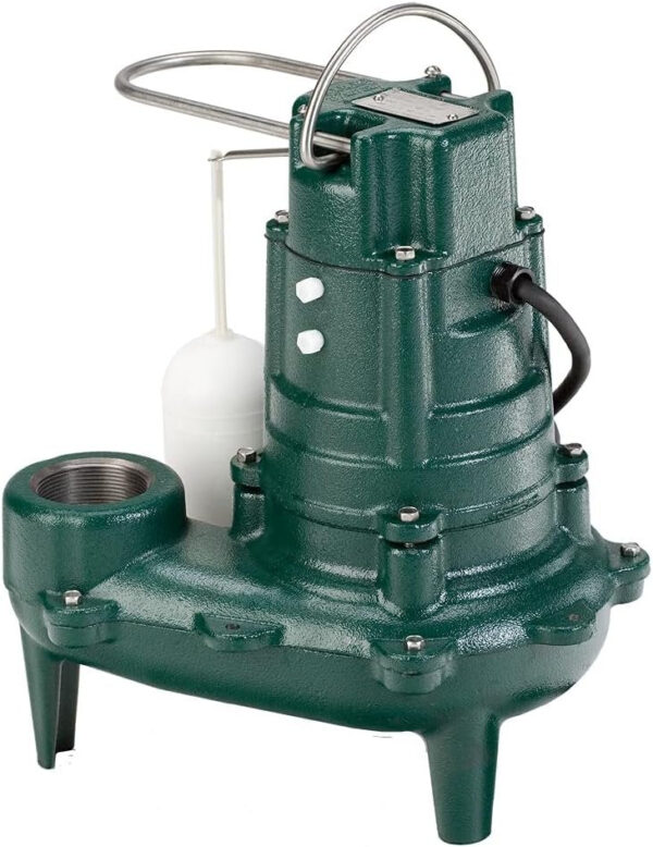 56a3ce3a28fe450e98cc5cbeb159518e Waste-Mate 267-0001 Sewage Pump, 1/2 HP Automatic – Heavy-Duty Submersible Sewage, Effluent or Dewatering Pump