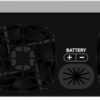 Xijia 3600W Hybrid Pure Sine Wave Power Inverter with 120A MPPT Solar Charger,dc 24V to ac 110v 60HZ Solar Converter for Home,Car &Cabin (DC24V(Range20V-30V) 3600VA)