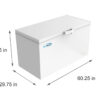 KoolMore 60 in. Commercial Chest Freezer 16 Cu ft.