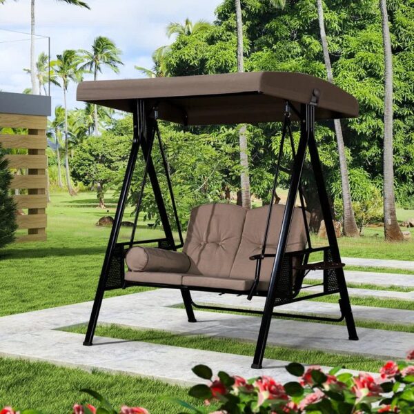Porch Swing with Canopy