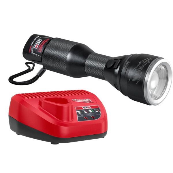 57e6b20b990e4606a5c048607264ad4a 2355-21 M12 LED Metal Flashlight Kit
