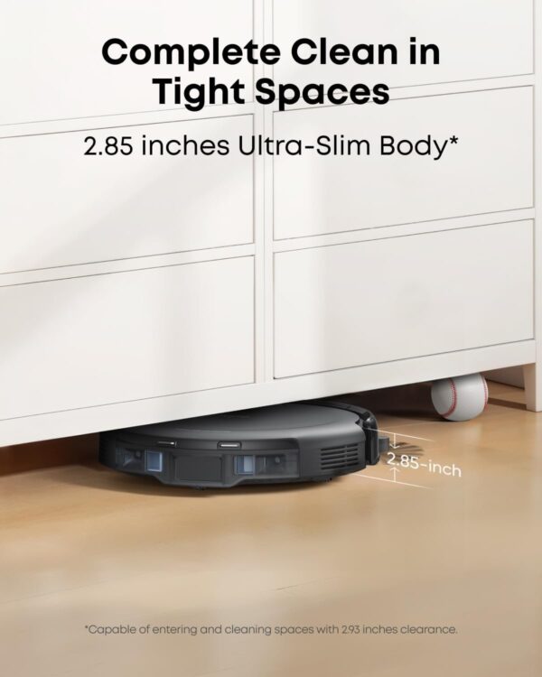 5846700e91d44affa9cb90134e2f8cbb Robot Vacuum , Robot Vacuum and Mop Combo, Self Emptying, Auto Mop Washing and Auto Drying for Hands-free Cleaning, 7000 Pa Powerful Suction, 3.35-Inch Ultra-Slim Body, All-in-One Station