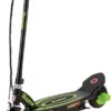 Electric Scooter with Hub Motor & Push-Button Throttle, Ages 8+