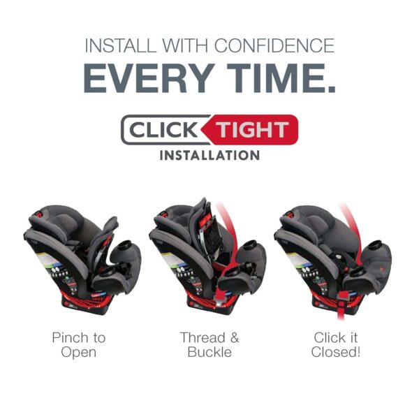 5970f4fb1b76410d957b6d37c51788c6 Britax One4Life ClickTight All-in-One Car Seat, Eclipse Black