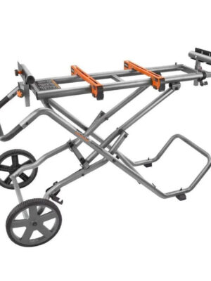 AC9946 Universal Mobile Miter Saw Stand with Mounting Braces