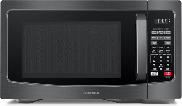 5a249e16e7404c349a6c29b393aed29c Air Fryer Combo 8-in-1 Countertop Microwave Oven, with Convection, Broil, Odor Removal Mode, 12.4′′ Position Memory Turntable, Child-Lock, 1.0 Cu.ft, Black Stainless Steel, ML2-EC10SA(BS)