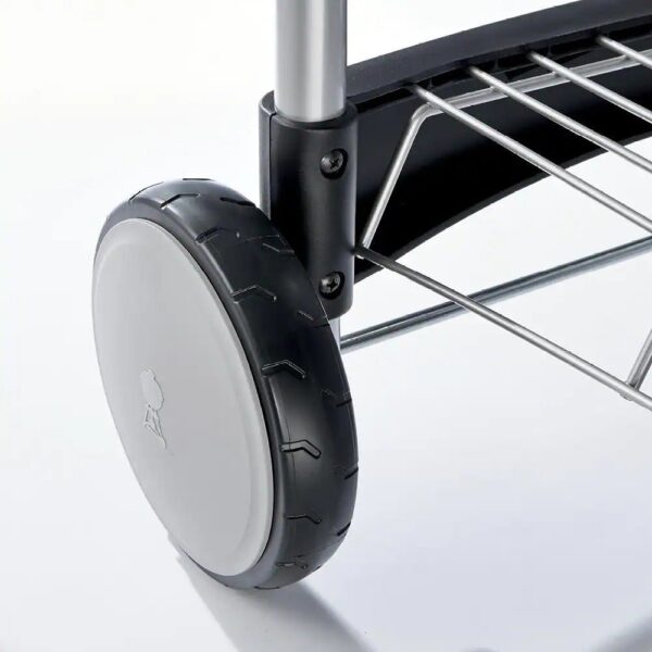 5a7bf0689eb144068c05018d22d577ce 22 in. Performer Charcoal Grill in Black with Built-In Thermometer and Storage Rack
