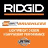 RIDGID R8648B 18V SubCompact Brushless Cordless One-Handed Reciprocating Saw (Tool Only)