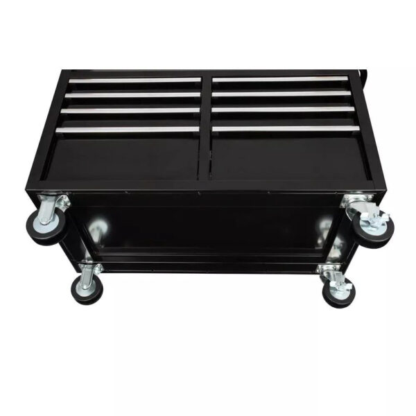 5bcc346712ae4b72bc1ede0d99f1a056 46 in W x 24 in D 9Drawer Gloss Black Deep Tool Chest Mobile Workbench