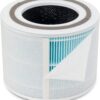 Air Purifier for Home Allergies Pets Hair in Bedroom & Standing Fan for Bedroom, 82ft CirculAir 120° Oscillating Fan