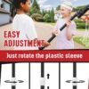 Kids Basketball Hoop Outdoor 3.2-7.2ft Adjustable, Portable Basketball Hoop & Goals for Kids/Teens/Youth in Pool/Backyard/Driveway/Indoor, 29 Inch Shatterproof Backboard and Enlarged Base