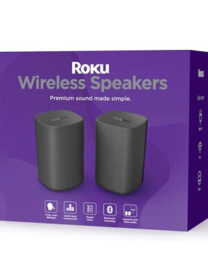 6.1-in 80-Watt Set of 2 Smart Indoor Portable Speaker