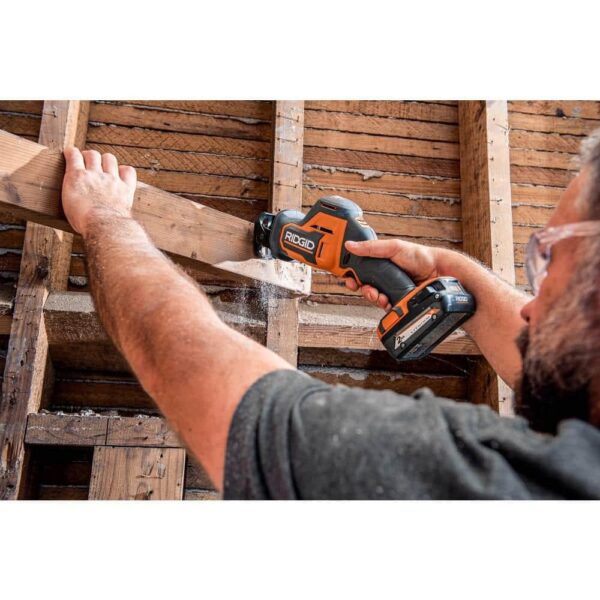 5ca6e02a648845afa88342faeac7b678 RIDGID R8648B 18V SubCompact Brushless Cordless One-Handed Reciprocating Saw (Tool Only)