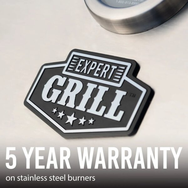 5ca9a4207b6b46818aca5e6e4066a2db Expert Grill 5-Burner Propane Gas Grill with Side Burner