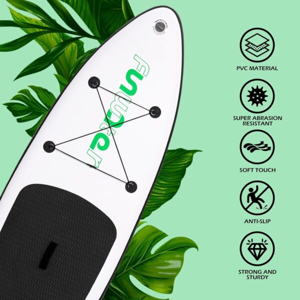 5d07f3993c2040338416416204492a10 FunWater Inflatable Ultra-Light Stand Up Paddle Board for All Skill Levels with Premium SUP Paddleboard Accessories,Non-Slip Comfort Deck for Youth & Adults