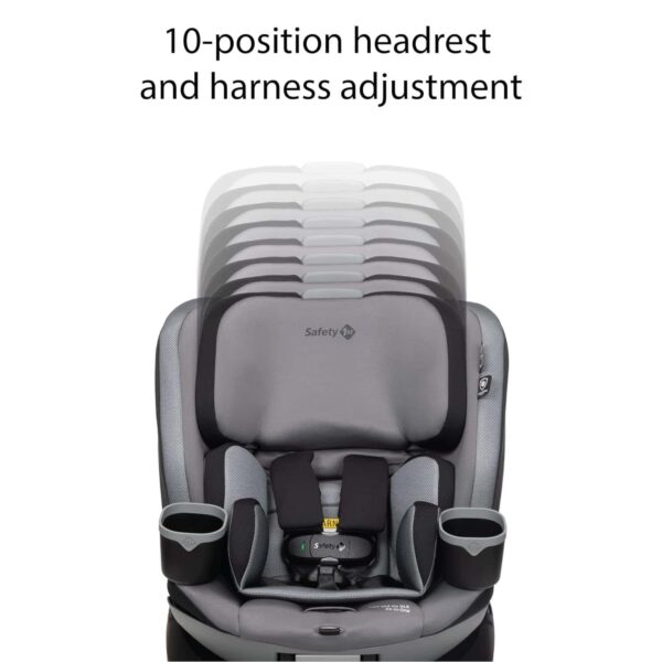 5d1f7d15c8fa43a383a297e86e491342 Safety 1st Turn and Go 360 DLX Rotating All-in-One Car Seat, Provides 360° seat Rotation, High Street