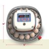 Harris Farms Nurture Right Egg Incubator for Hatching Chicks – Holds 22 Eggs