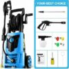 Electric Pressure Washer 3000PSI, 2.4GPM High Power Washer Cleaner NEW