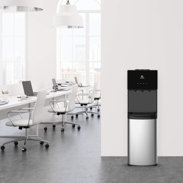 5dc12e5d34e543e59231c47e46790d60 Avalon Bottom Loading Water Cooler Water Dispenser With BioGuard, 3 Temperature Settings