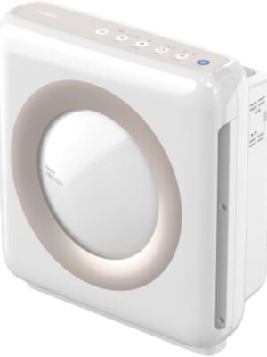 Airmega AP-1512HH(W) True HEPA Purifier with Air Quality Monitoring, Auto, Timer, Filter Indicator, and Eco Mode, 16.8 x 18.3 x 9.7, White