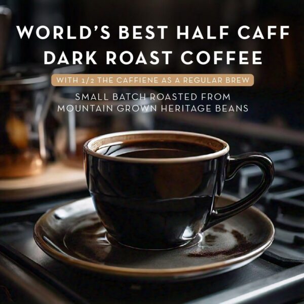 5e7c848e52a543a6a192349fa5a1caad World s Best Half Caff Dark Roast Coffee 100ct. Solar Energy Produced Recyclable Single Serve Dark Roast Coffee Pods