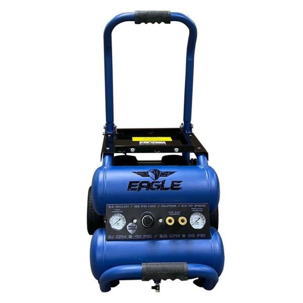 5f5b494d06644e00a7772ac2bd420439 Eagle EA-5000 Silent Series, 2.0 HP Electric 115-Volt, Oil Free Air Compressor