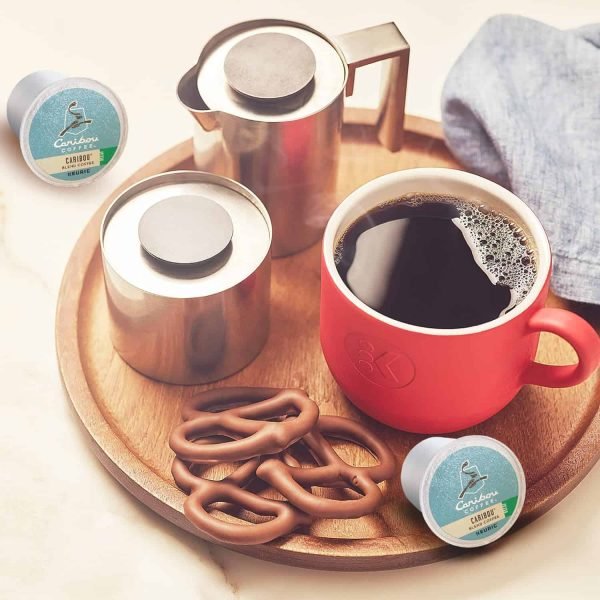 60014f9fa17e4075975689fc91c9aa69 Caribou Coffee Caribou Blend Decaf, Single-Serve K-Cup Pods, Medium Roast Coffee, 96 Count
