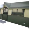 Hazel Creek 12 Person Cabin Tent, 3 Rooms, Green