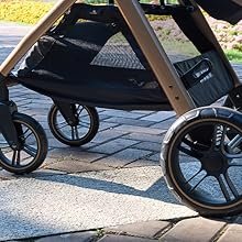 Accombe 2 in 1 Baby Stroller. Convertible Bassinet Pushchair for Infants and Newborns 0-36 Months…