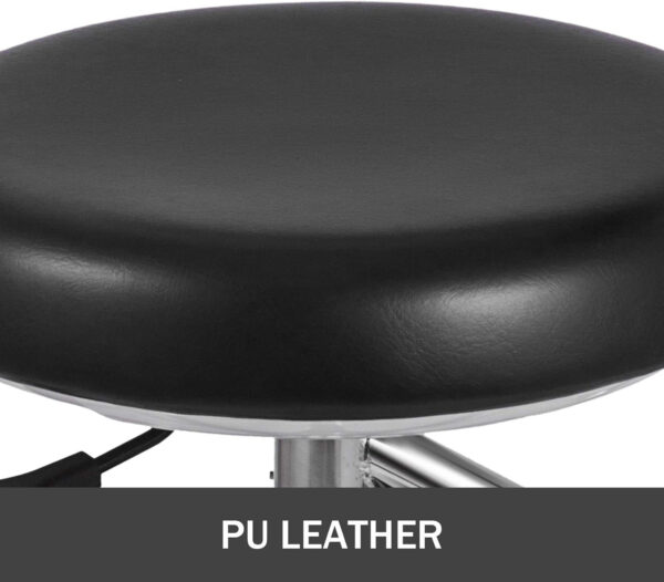 61231f8539d84e10afafed8416ddf267 Medical Dental Stool Dentist Chair with 360 Degree Rotation Armrest PU Leather Assistant Stool Chair Height Adjustable Doctor Chair