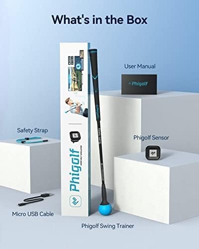 Home Golf Game Simulator: Enjoy Interactive Golf with Motion Sensor & Swing Stick for Indoor & Outdoor Fun – 38,000+ Courses Worldwide, Compatible with Android, iOS, App & E6 Connect