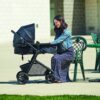 Pivot Modular Travel System with LiteMax Infant Car Seat with Anti-Rebound Bar (Desert Tan)