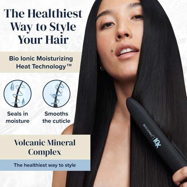 Bio Ionic 10X Styling Iron Soft Amethyst