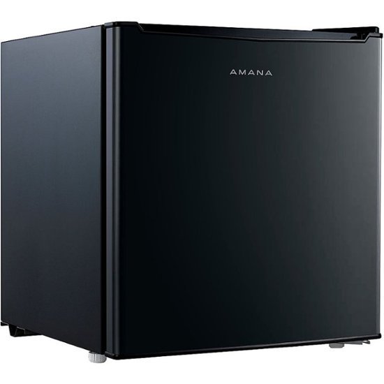 6218ca24e2d94996bc18d2687cd97acd 1.7-Cu. Ft. Single-Door Mini Refrigerator with Half-Width Chiller Compartment Black