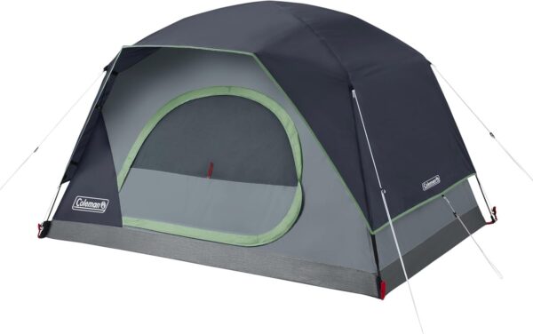 Coleman Skydome Tent with 5 Minute Setup, 4-Person Weatherproof Tent with Rainfly & Carry Bag, 20% More Headroom Than Traditional Canopies