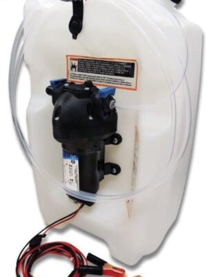 Jabsco 17860-2012 Flat Tank 12V DC Engine Oil Changer System, 3.5 gallon