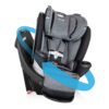 Revolve360 Extend Convertible Car Seat with 360 Degree Rotation, Extended Rear-Facing, Forward-Facing, Booster Mode, and Secure Latch Install, Revere Gray