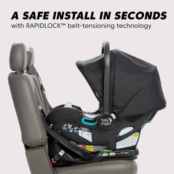 63b2c6f722fa49f2bfc3ef0070c26786 Baby Jogger City GO 2 Infant Car Seat, Pike with Leatherette