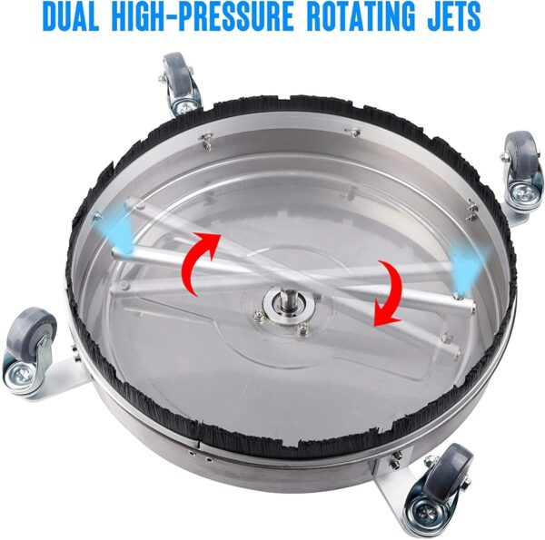 63e43853d696462e9fd9a045002fb817 Stainless Steel Housing 1 4 Quick Connector, Power Washer Attachment with 2 Extension Wand, 2 Replacement Nozzles