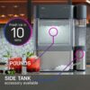 GE Profile Opal 2.0, pellet ice maker with WiFi and smart connectivity, chewable and breakable countertop ice maker, 38 pounds 24 hours