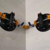 Angle 90 Degree Countertop Seam Setter with 6′′ Suction Cup for Seam Joining & Leveling/Professional Countertop, granite . Stone, Marble Slab Installation. (2 PACK) (6′′ seam setter)