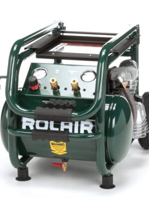 Rolair VT25BIG 5.3 Gallon Electric Wheeled Portable Compressor for tires & tools