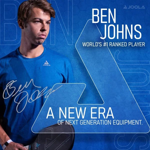 6434893e6ceb4b55b24da9fe776c6972 Ben John s Hyperion CAS 16 mm Pro Pickleball Paddle, Blue