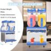 Commercial Slushy Machine – 1000W 30L Tanks Slush Maker Machine 304 Stainless Steel Commercial Margarita Machines Efficient Cooling the Ideal Slushie Maker for Bars Cafes Restaurants