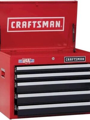 2000 Series 26-in W x 19.75-in H 5-Drawer Steel Tool Chest (Red)