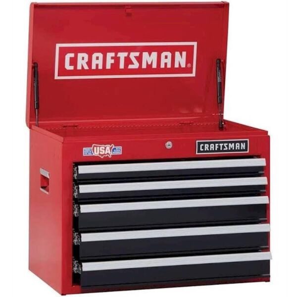 661915f2eb374b00927512b3a9920614 2000 Series 26-in W x 19.75-in H 5-Drawer Steel Tool Chest (Red)