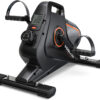 Under Desk Bike Pedal Exerciser – Quiet, Adjustable Resistance, Compact & Portable for Arm/Leg Workouts